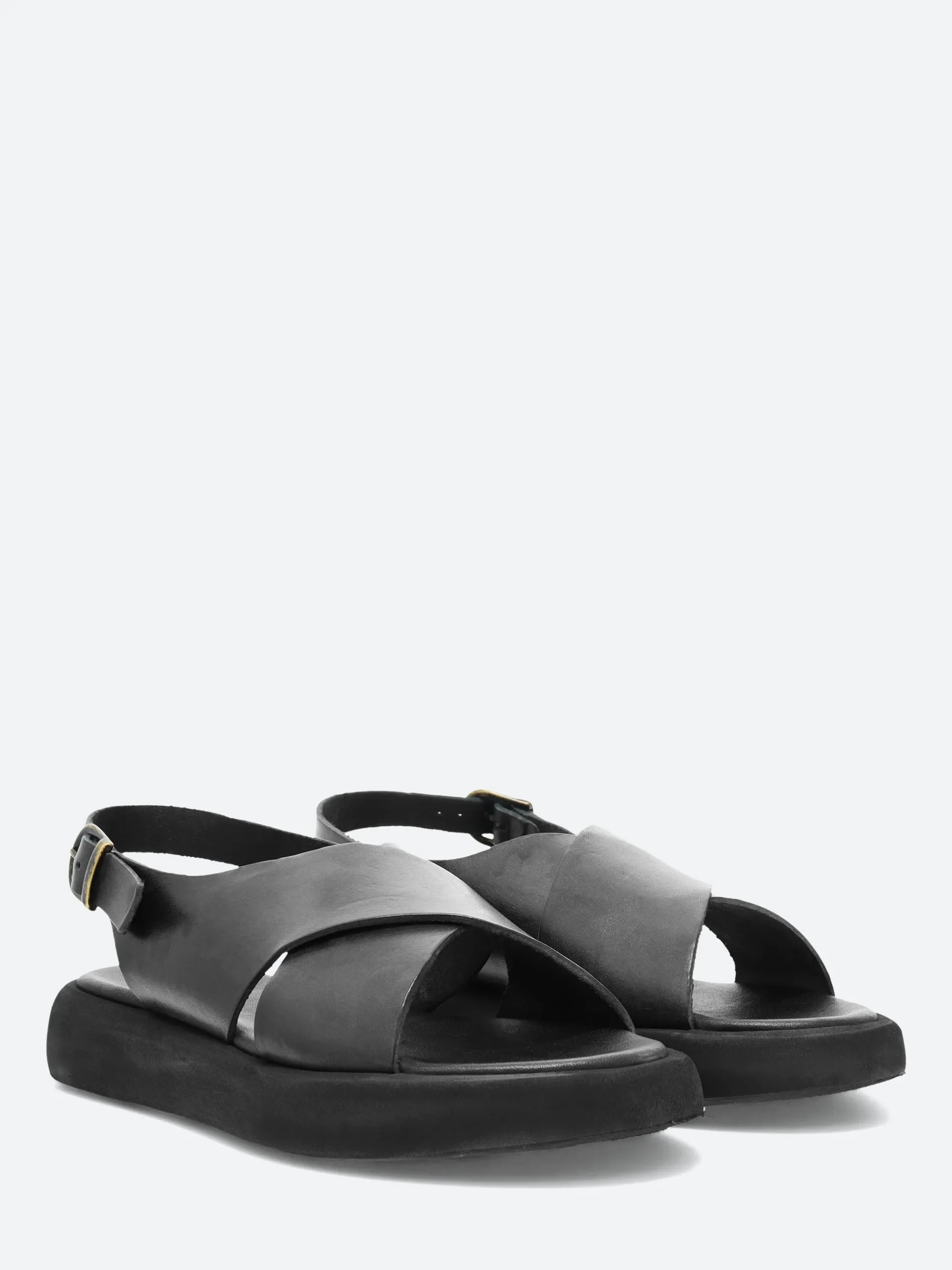 gravitypope - Oralee Sandals in Nero Tcapo