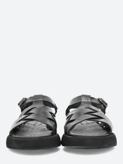 gravitypope - Oretta Sandals in Nero Tcapo