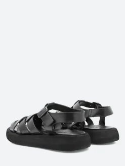 gravitypope - Oretta Sandals in Nero Tcapo