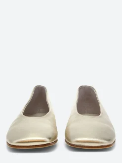 gravitypope - Raina Ballet Flats in Platino Tequila