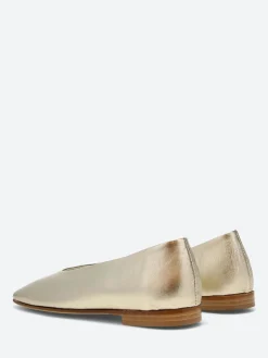 gravitypope - Raina Ballet Flats in Platino Tequila