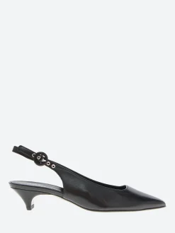 Halmanera - Fede 13 Slingback Pumps in Nero Baron
