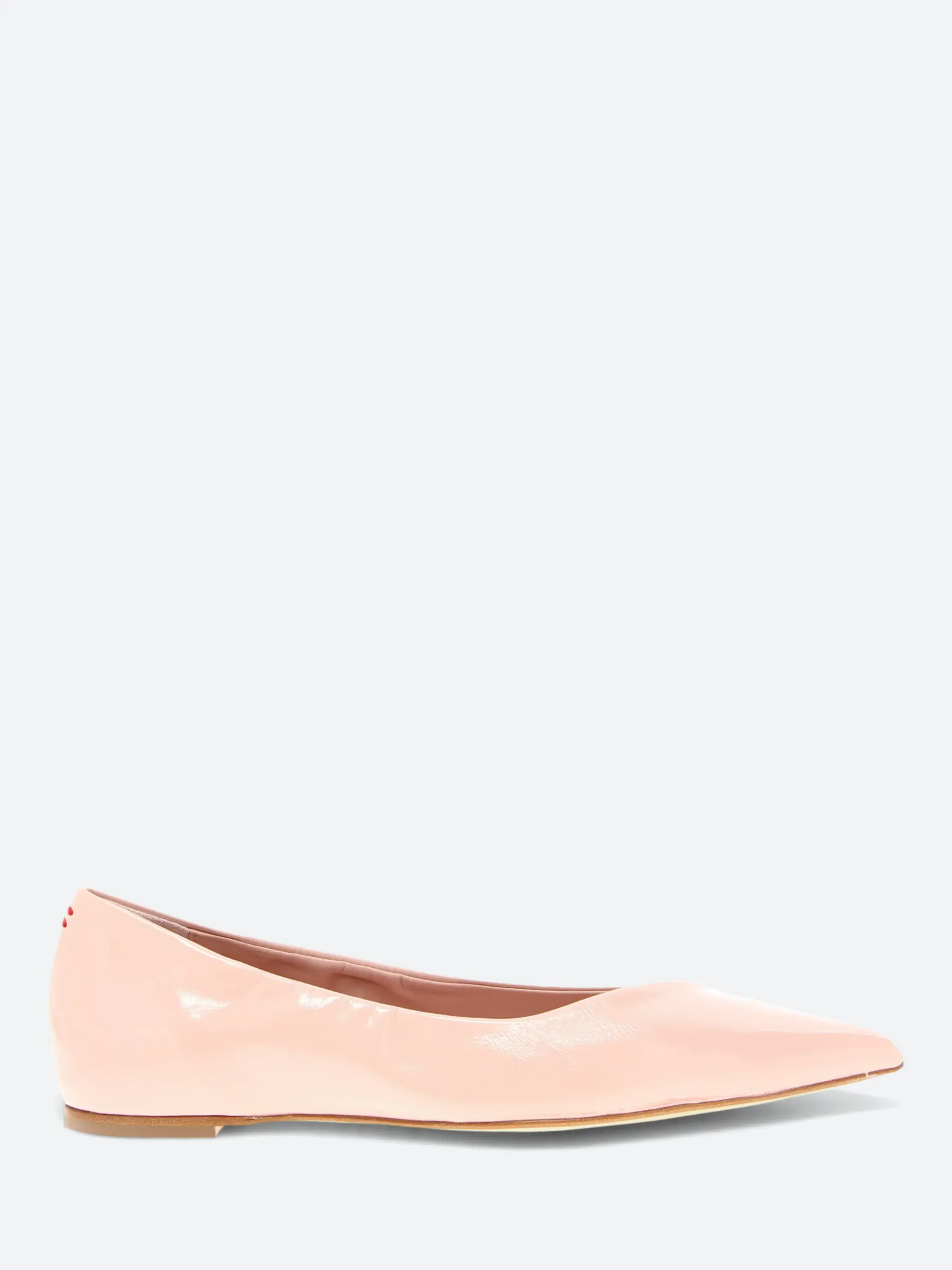 Halmanera - Luna 31 Pointed Toe Flat in Petrol Glaze