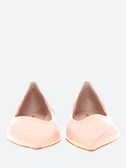 Halmanera - Luna 31 Pointed Toe Flat in Petrol Glaze