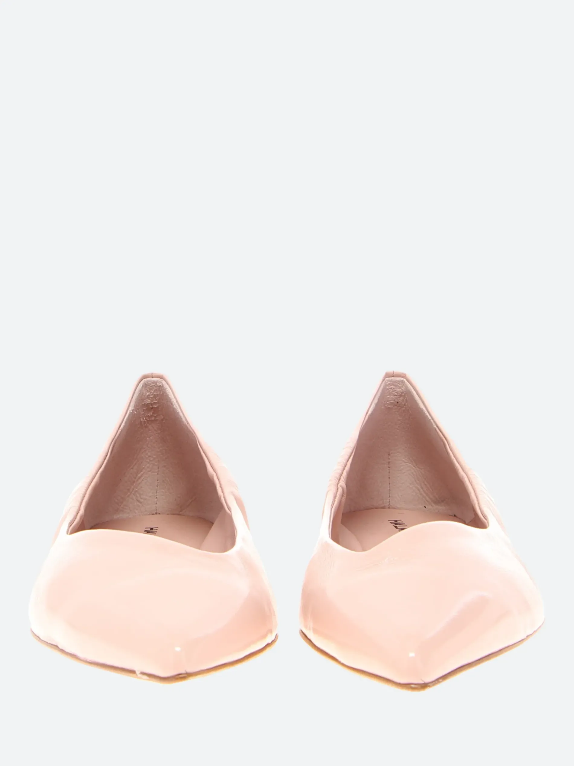 Halmanera - Luna 31 Pointed Toe Flat in Petrol Glaze