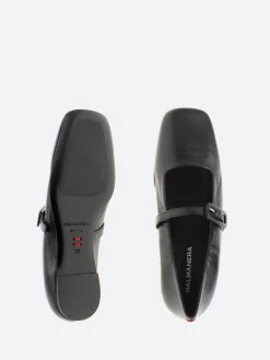 Halmanera - Page 22 Mary Jane Ballerinas in Nero Baron