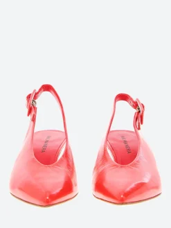 Halmanera - Vale 11 Pumps in Rosso Glaze