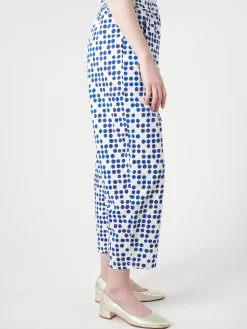 Hannoh Wessel - Potamia Pants in Blue Dots