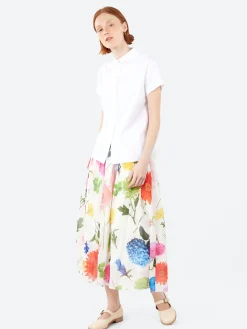 Hannoh Wessel - Printed Juliana Skirt in Flowers