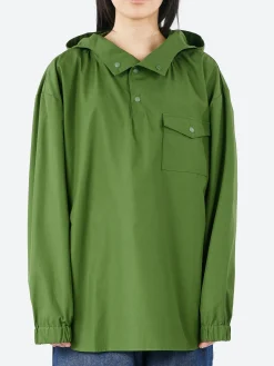 Have a Good Day - Hoodie Shirt in Military Green