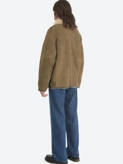 Isabel Marant Étoile - Adagio Shearling Jacket in Khaki