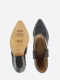 Isabel Marant Étoile - Duerto Boot Black and Ecru