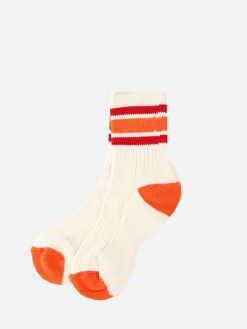 Ivy Ellis - The Testaverde Vintage Sport Cotton Quarter in Orange and Red