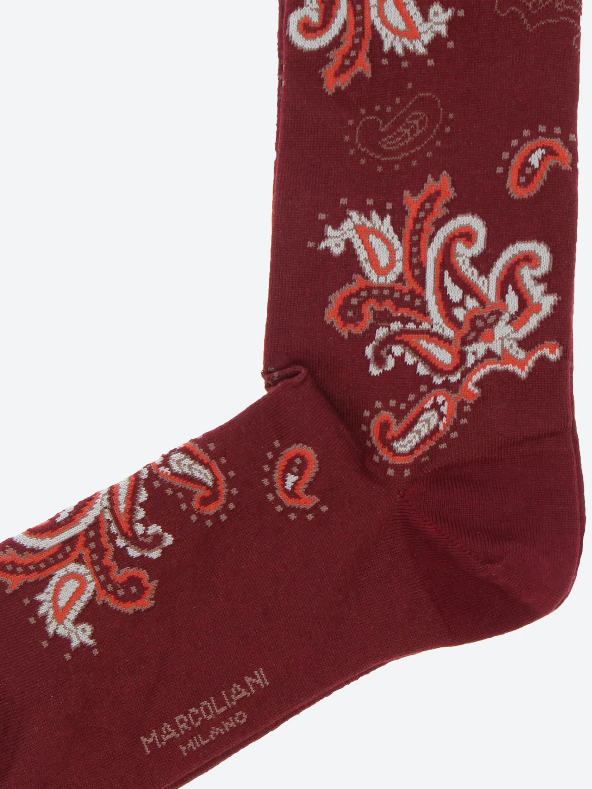 Jali Paisley Mid Calf Sock