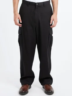 Kardo - Ally Cargo Utility Trousers in Black