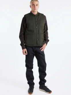 Kardo - Leo Quilted Vest in Dark Green