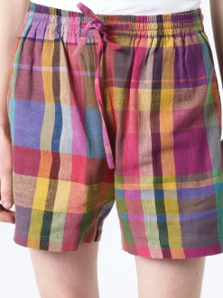 Kardo - Olbia Short Shorts in Plaid