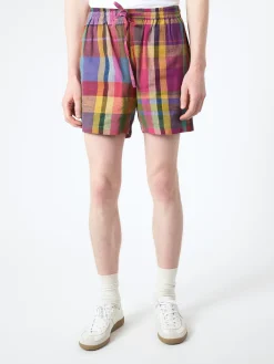 Kardo - Olbia Short Shorts in Plaid