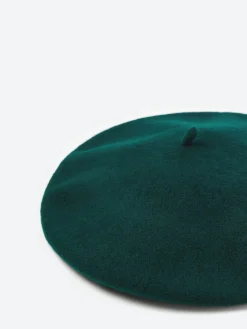 Kopka Accessories - Wool Beret in Emerald