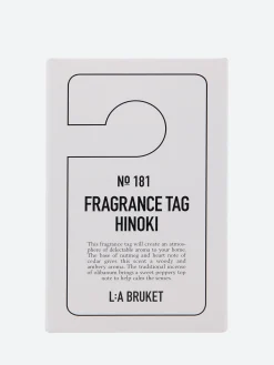 L:A Bruket - 181 Hinoki Fragrance Tag