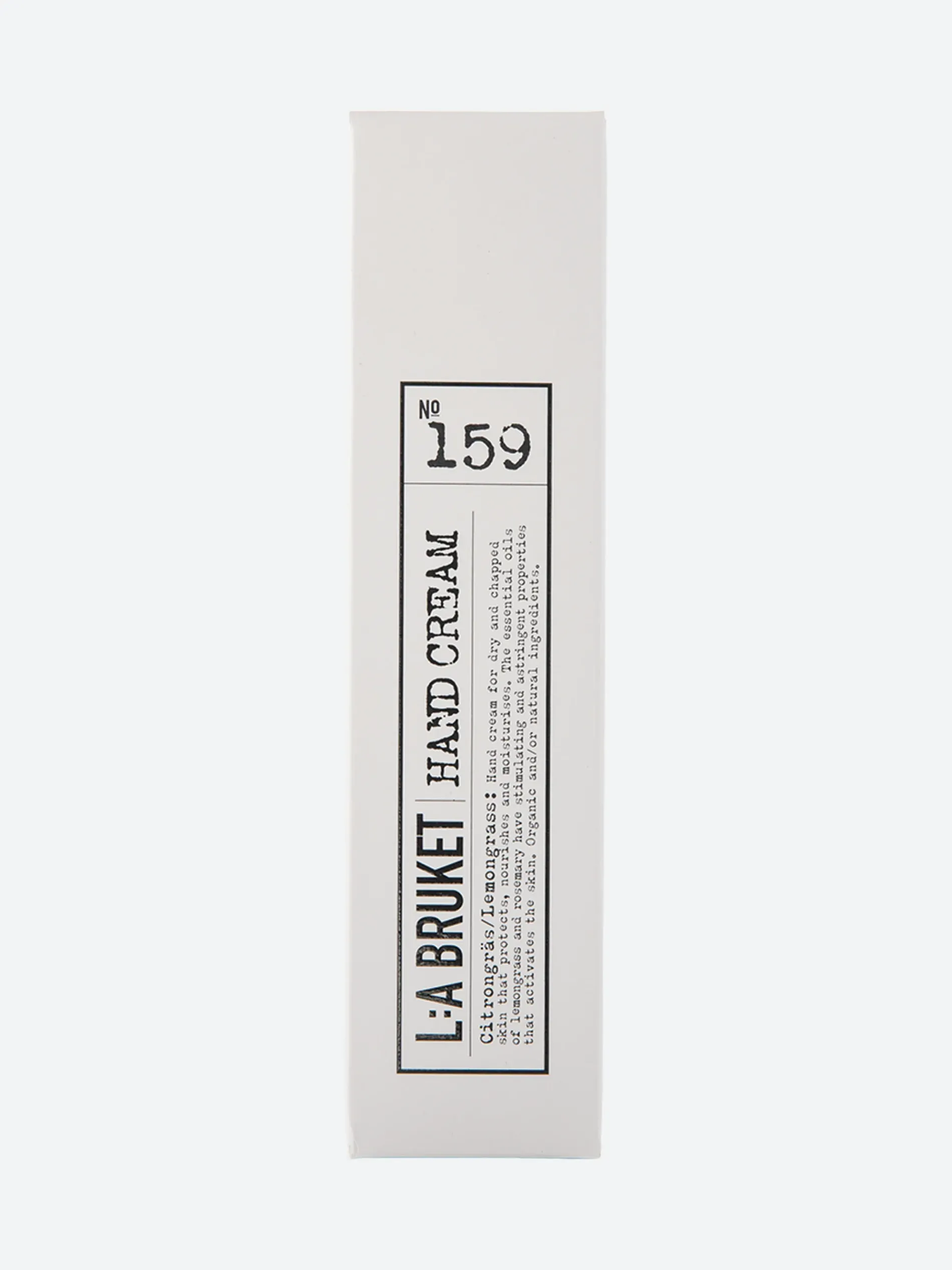 L:A Bruket - 159 Lemongrass Hand Cream 70 ml