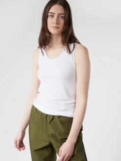 Labo.Art - Canotta Sarix Knit Tank in White