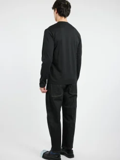 Labo.Art - M Basica L/S Jap T-Shirt in Black