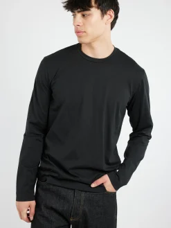 Labo.Art - M Basica L/S Jap T-Shirt in Black