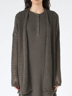 Lauren Manoogian - Big Net Cardigan in Coal
