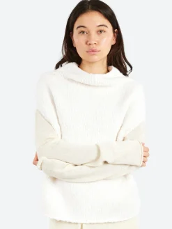 Lauren Manoogian - Handknit Shoulder Shell in White