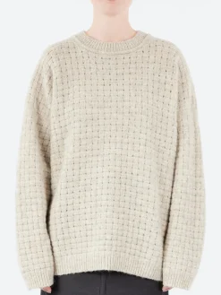 Lauren Manoogian - Interlace Crewneck in Pebble