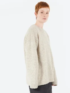 Lauren Manoogian - Interlace Crewneck in Pebble