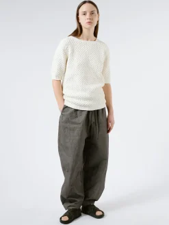 Lauren Manoogian - Loops Crewneck in Natural