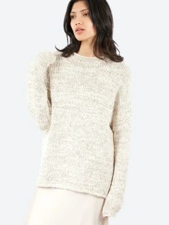 Lauren Manoogian - Marl Rollneck in Raw White