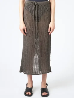 Lauren Manoogian - Net Skirt in Coal