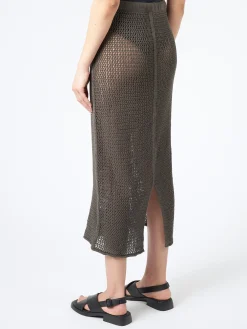 Lauren Manoogian - Net Skirt in Coal
