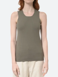 Lauren Manoogian - Stretch Tank in Lead