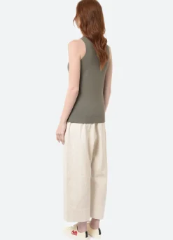 Lauren Manoogian - Stretch Tank in Lead