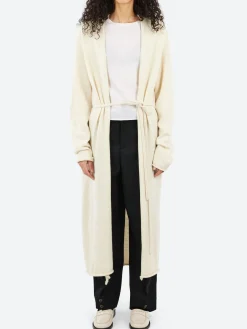 Lauren Manoogian - Super Fine Long Cardigan in Ivory