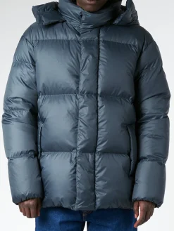 Lempelius - Meo Down Puffer in Blue Grey