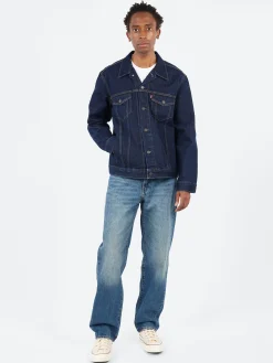 Levi's - 568 Loose Straight Jeans in Aisle Seat (Dark Wash)