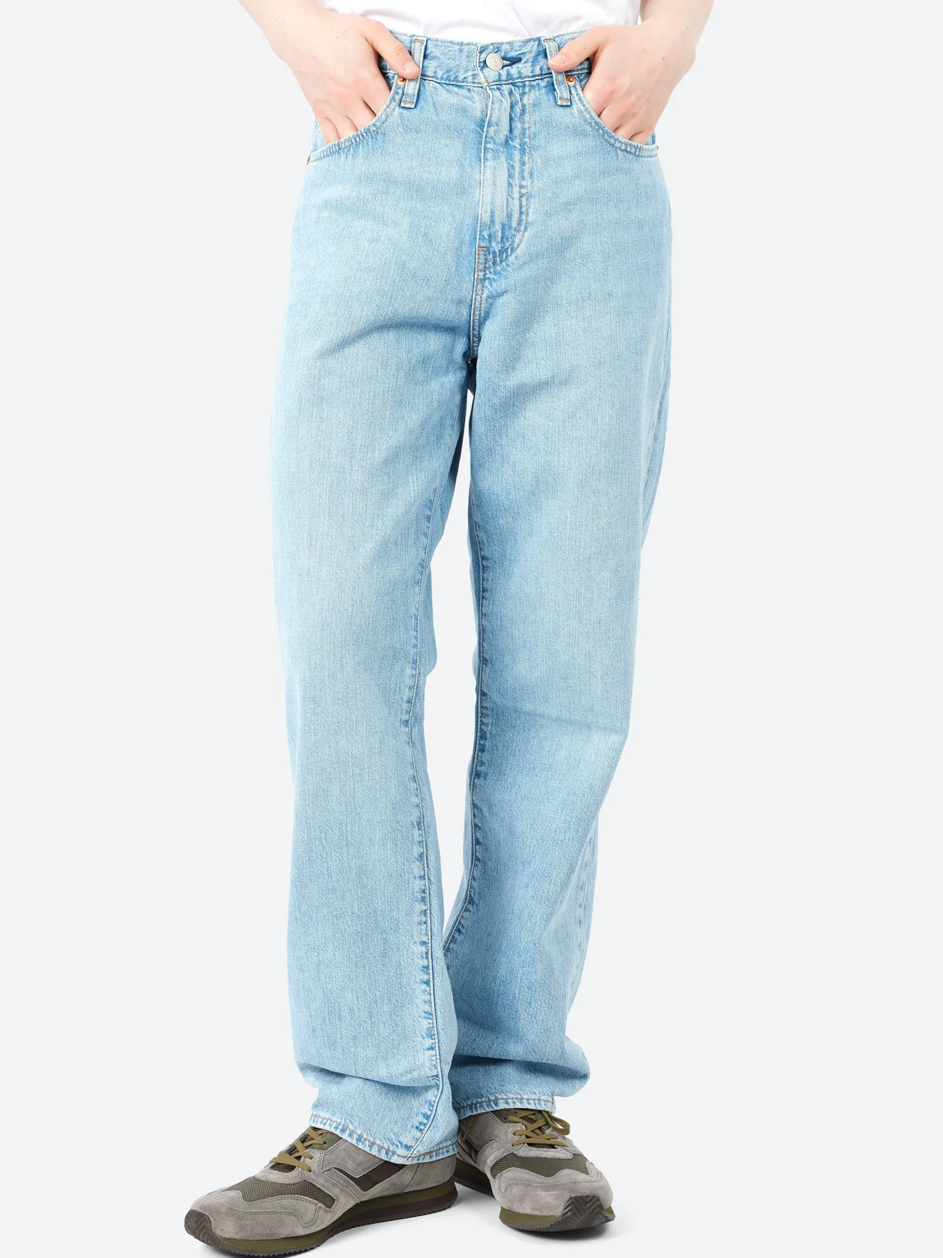 Levi's - 568 Loose Straight Jeans in Varsity Academia (Light Wash)