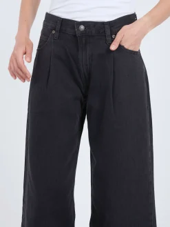 Levi's - Baggy Dad Wide Leg in Capturing Moments (Black)