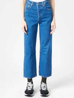 Levi's - Ribcage Straight Ankle in Jazz Pop