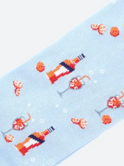 Marcoliani - Spritz Socks in Light Blue