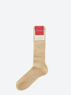 Marcoliani Milano - Essence of Cotton Sock in Beige