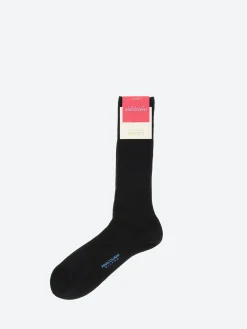 Marcoliani Milano - Essence of Cotton Sock in Black