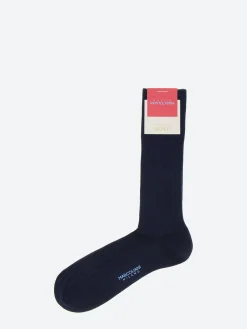 Marcoliani Milano - Essence of Cotton Sock in Navy