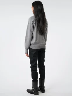 Margaret Howell - MHL Knitted Long Sleeve in Aluminum