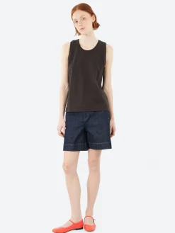 Margaret Howell - MHL Surplus Vest in Dark Chocolate